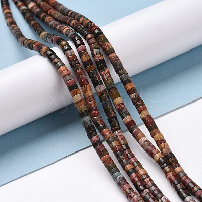 Synthetic Red Turquoise Beads Strands G-P468-18-1