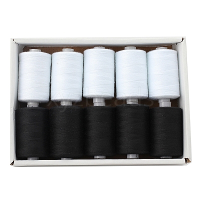2 Colors Polyester Sewing Thread PW-WG34EA6-09-1