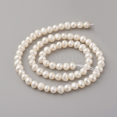 Natural Cultured Freshwater Pearl Beads Strands PEAR-G007-33-01-1