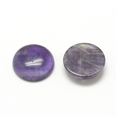 Natural Amethyst Cabochons X-G-R416-16mm-30-1