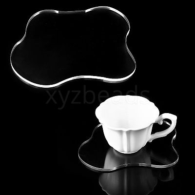 Acrylic Cup Mats AJEW-WH0261-94-1