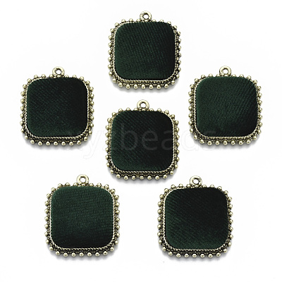 Eco-Friendly Alloy Pendants PALLOY-T079-07-NR-1
