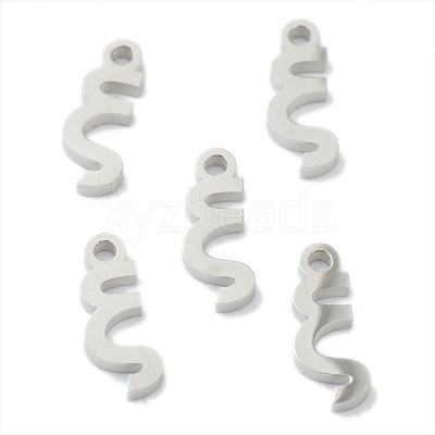 Non-Tarnish 304 Stainless Steel Charms STAS-G244-01X-1