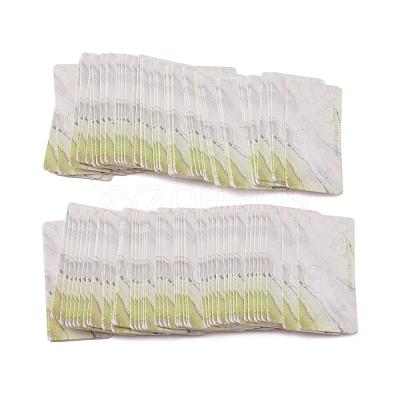 Paper Earring Display Cards CDIS-WH0006-04H-1