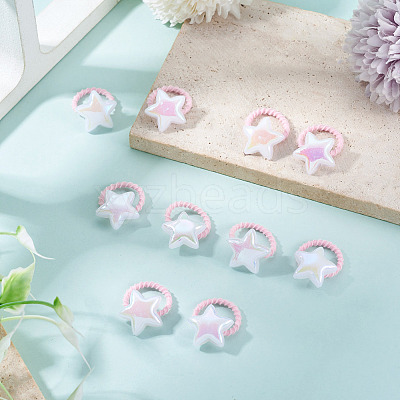 10Pcs Plastic Girls Hair Accessories OHAR-TAC0011-001B-1