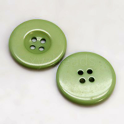 Resin Buttons RESI-D033-25mm-08-1