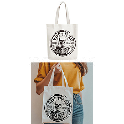 Canvas Women's Tote Bags ABAG-WH0056-004-1