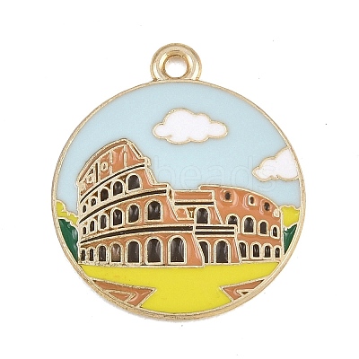 Alloy Enamel Pendants LS-FIND-E054-06B-1
