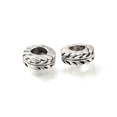 Tibetan Style Alloy European Beads AL-CBA3B63-17AS-1
