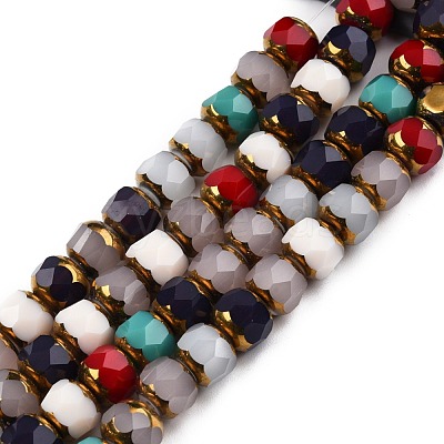 Glass Beads Strands GLAA-E033-03A-1