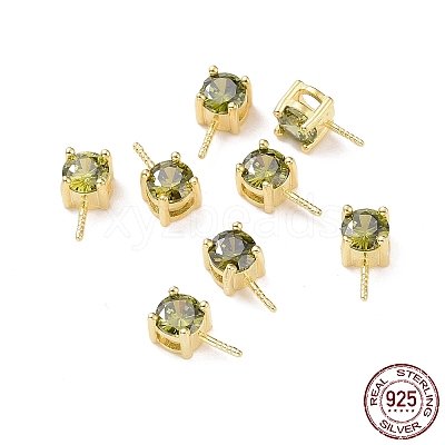 925 Sterling Silver Peg Bails STER-D035-47G-09-1