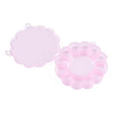Flower Plastic Bead Storage Containers CON-Q023-21A-1