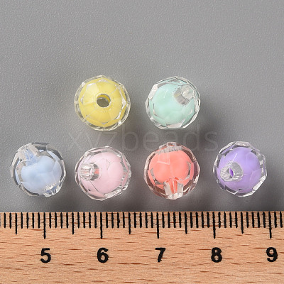 Transparent Acrylic Beads TACR-S152-04A-1