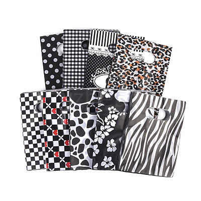 Printed Plastic Bags X-PE-T003-20x25cm-01-1