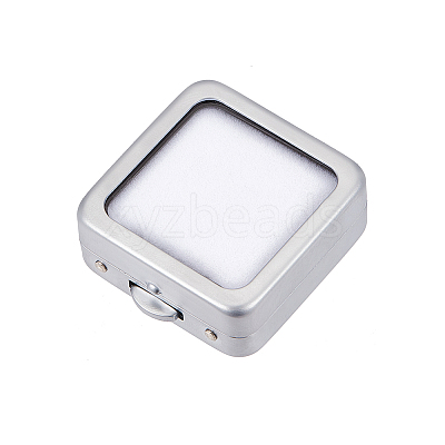 Iron Loose Diamnond Gemstone Display Boxes CON-WH0088-19A-02-1