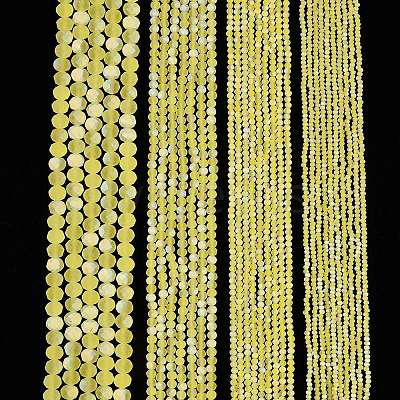 Transparent Glass Beads Strands EGLA-A044-T1mm-MB29-1