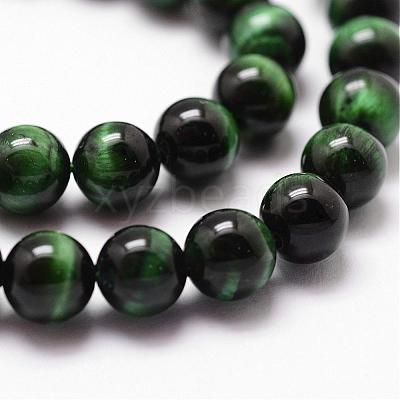 Natural Tiger Eye Bead Strands G-D840-54-10mm-01-1