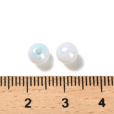 Opaque Acrylic Beads OACR-Z016-01B-02-1