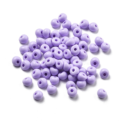 Acrylic Imitation Pearl Beads OACR-D300-01H-1