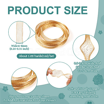 1M Mesh Ribbon PNT-TA0001-02C-1