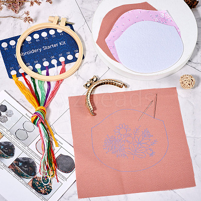 DIY Embroidery Starter Kit DIY-TAC0030-02-1