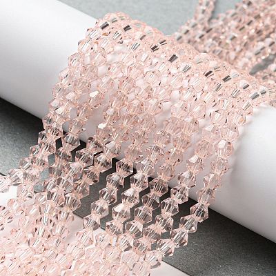 Transparent Glass Beads Strands GLAA-F029-3mm-26-1