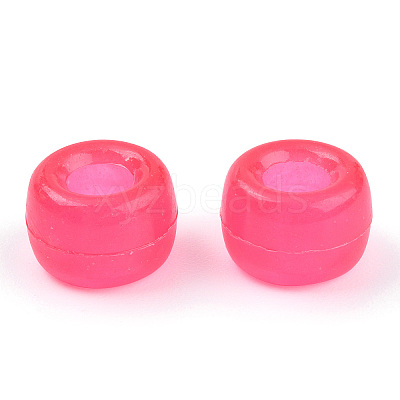 Transparent & Luminous Plastic Beads KY-T025-01-H05-1