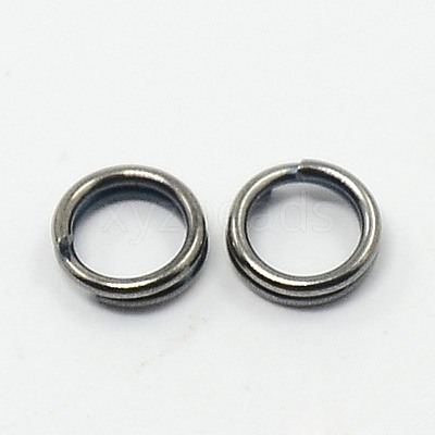 Iron Split Rings JRD10MM-01B-NF-1