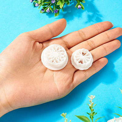 2Pcs Plastic Molds DIY-TA0001-09A-1