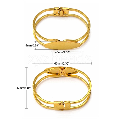 Brass Bangle Making KK-G315-01G-1