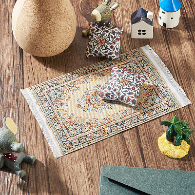 Turkish Style Mini Nylon Carpets AJEW-TA0003-66C-1