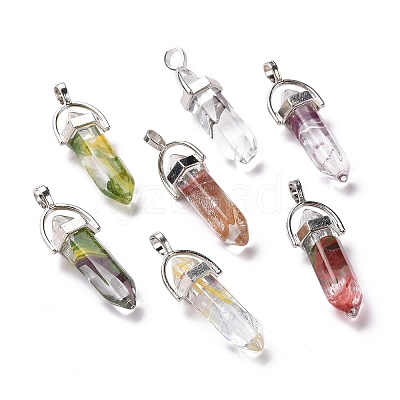 Handmade Lampwork Pendants X1-LAMP-K036-002-1