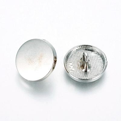 Alloy Shank Buttons BUTT-D054-15mm-05P-1