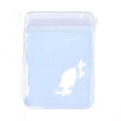 Rectangle PVC Resealable Packaging Bags OPP-R005-5x7-1