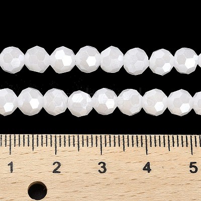 Electroplate Glass Beads Strands EGLA-A035-J6mm-A05-1
