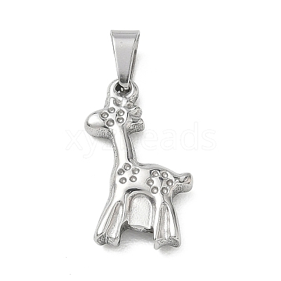 304 Stainless Steel Pendants STAS-B141-01A-P-1