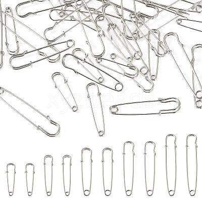 85Pcs 5 Styles Iron Kilt Pins IFIN-TADJ0001-01-1