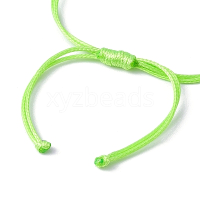 Adjustable Braided Eco-Friendly Korean Waxed Polyester Cord AJEW-JB01204-1