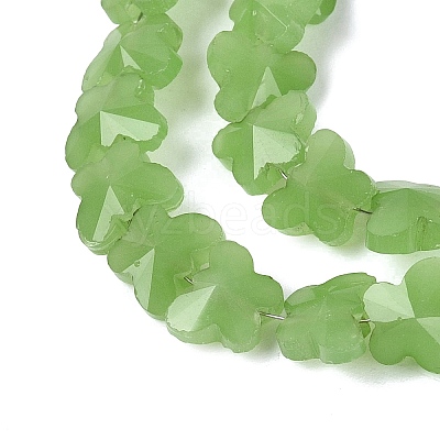 Imitation Jade Glass Beads Strands GLAA-Q118-01A-A01-1