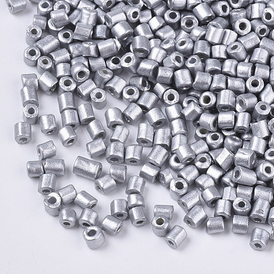 8/0 Two Cut Glass Seed Beads SEED-S033-06A-01-1