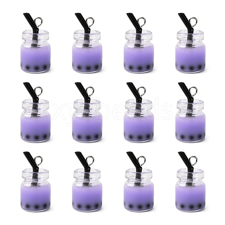 Glass Bottle Pendants X-CRES-S359-01F-1