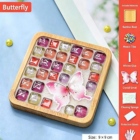 DIY Mosaic Coaster Making Kit TH-CBAB785-01D-1