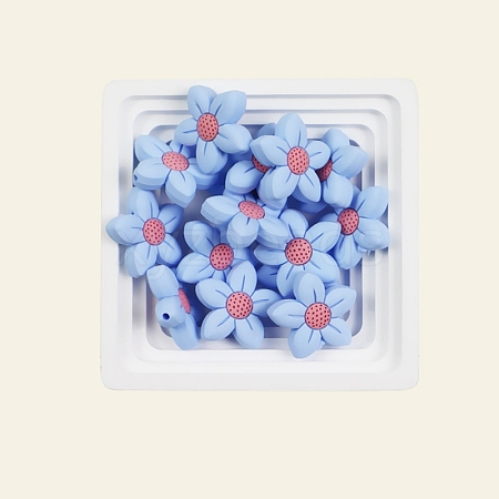 Food Grade Silicone Focal Beads PW-WG67889-04-1