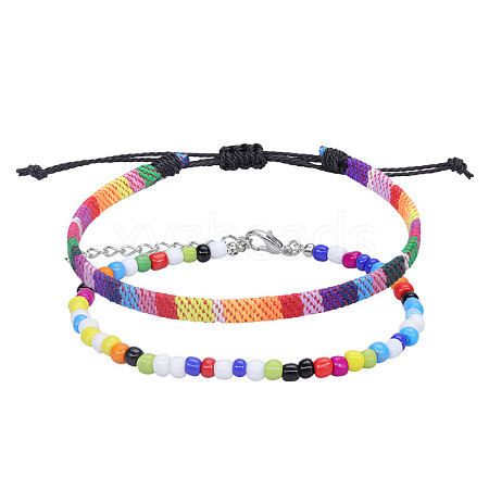 Rice Bead Woven Bracelet SH5319-1-1