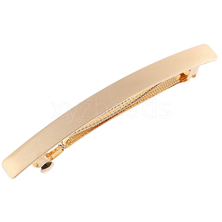 Alloy Plating Hair Barrettes OHAR-PW0001-460G-1