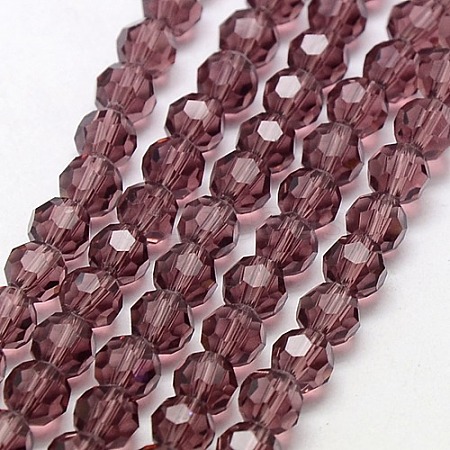 Glass Beads Strands EGLA-J042-6mm-06-1