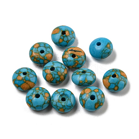 Dyed Synthetic Turquoise Beads G-B070-41B-1