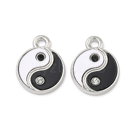 Alloy Rhinestone Pendants PALLOY-P319-03P-1