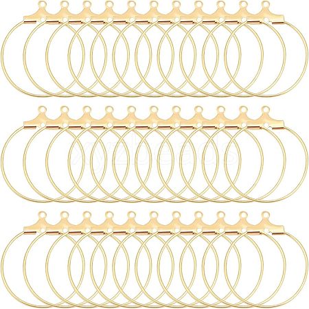 120Pcs Brass Pendants KK-NB0002-53-1