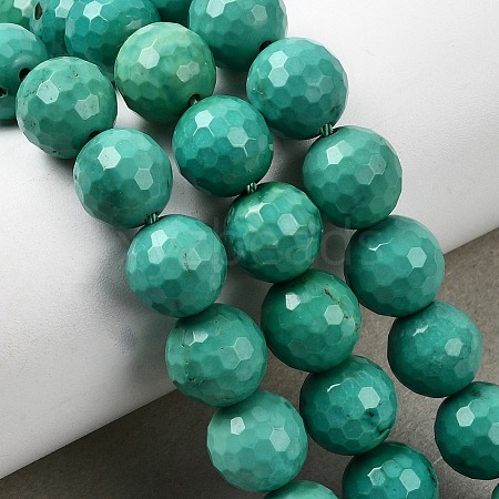 Natural Magnesite Beads Strands G-P598-E-10mm-04-1